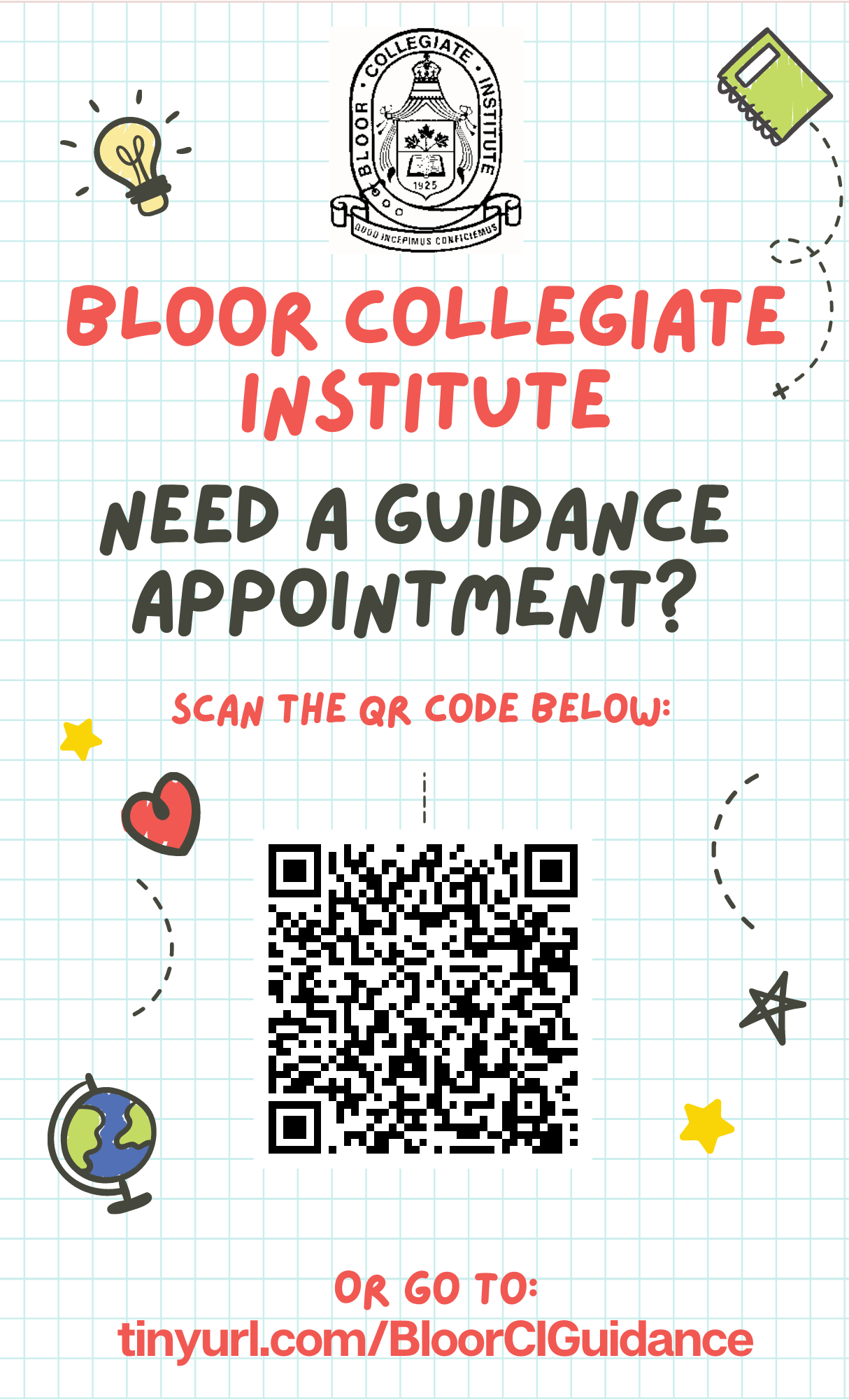 UPDATED - 2022-2023 BLOOR CI - Guidance Booking Appointment Poster